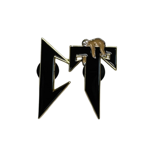 CT HAT PIN BLACK/GOLD