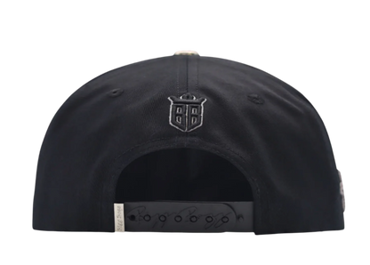 AM BLACK SNAPBACK